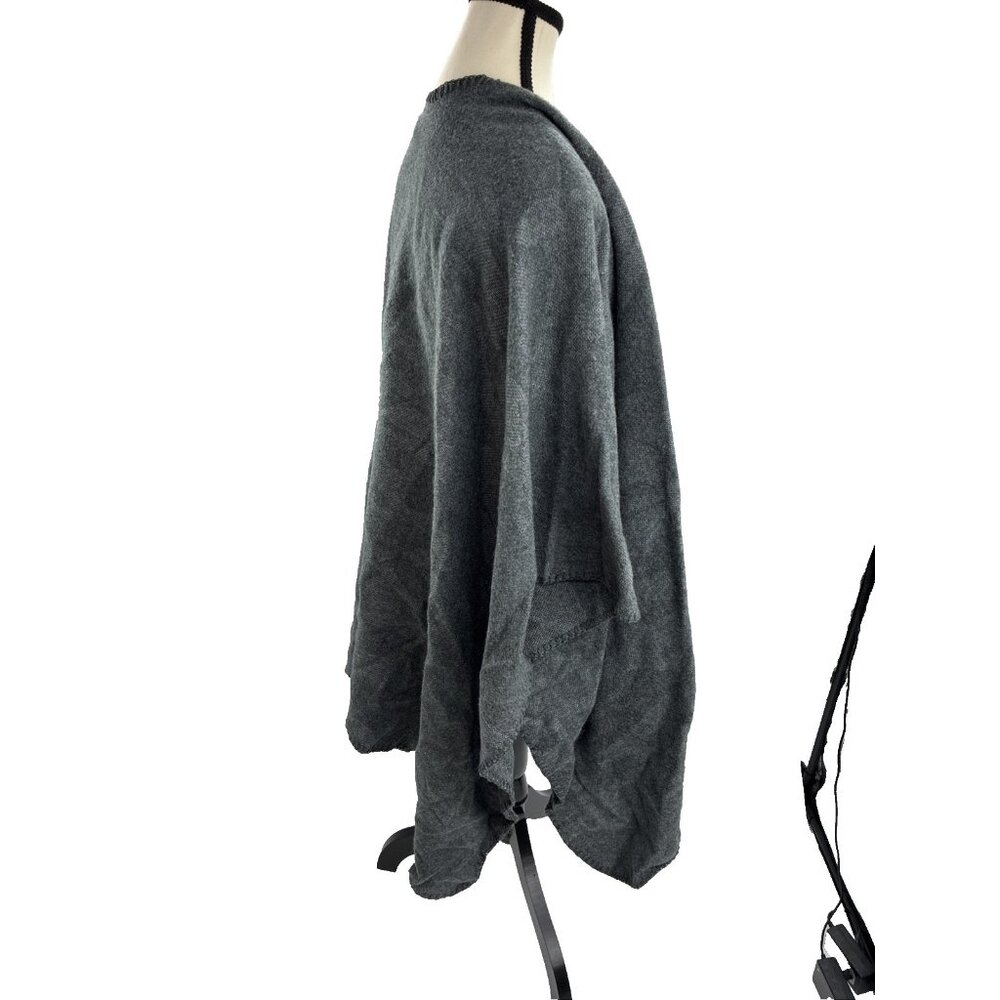 Woolrich Womens One Size Open Front Cardigan Gray… - image 4